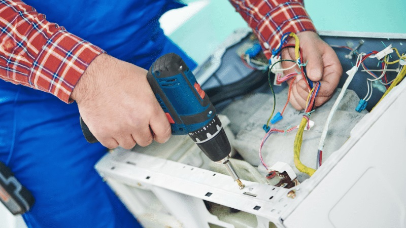 Söğütlü Sunny Sunny çamaşır makinesi kart tamiri – Su almama arızası orijinal parça ile giderildi. - Teknik servis örneği